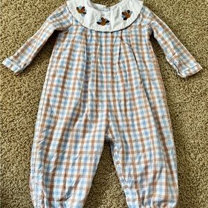 Plaid Thanksgiving Longall